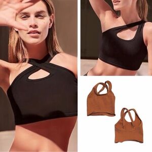 Free People Movement Happiness Runs Convertible Crop Tank